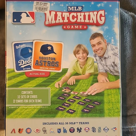 MLB Matching Game - Team Cards - Picture 4 of 4
